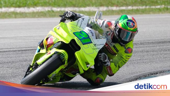 Hari 2 Tes MotoGP Sepang 2025: Morbidelli Tercepat, Marquez Crash