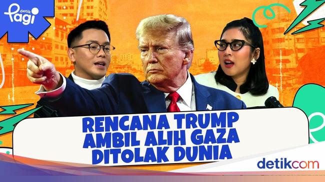 Rencana Trump Ambil Alih Gaza Ditolak Dunia