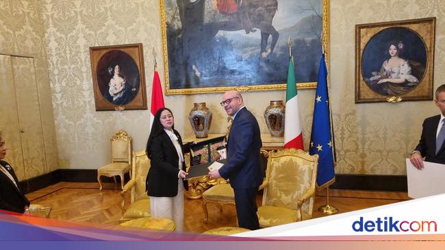 Puan Maharani Bertemu Pimpinan Parlemen Italia, Ini yang Dibahas