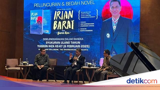 Melihat Novel Karya Yusron Ihza yang Kuak Misteri Pembunuhan John Kennedy