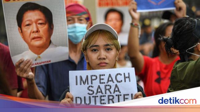 Wapres Filipina Dimakzulkan Parlemen, Imbas Berselisih dengan Marcos Jr?