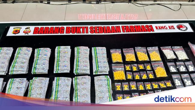 Polisi Sikat 6 Pengedar Obat 'Haram' di Subang, Ribuan Butir Disita