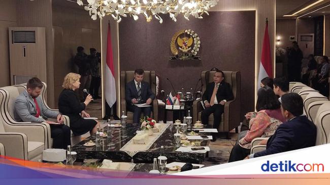 Pimpinan DPR Dasco Terima Dubes Rusia, Bahas Beasiswa-Ketahanan Pangan