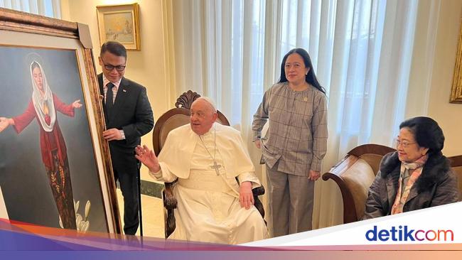 Basarah Ungkap Isi Obrolan Hangat Megawati dan Paus saat Bertemu di Vatikan