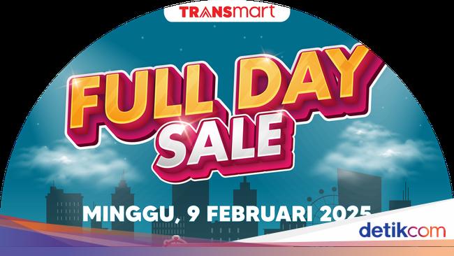 Serbu Transmart Full Day Sale Hari Ini! Diskon Melimpah Ruah 50% + 20%