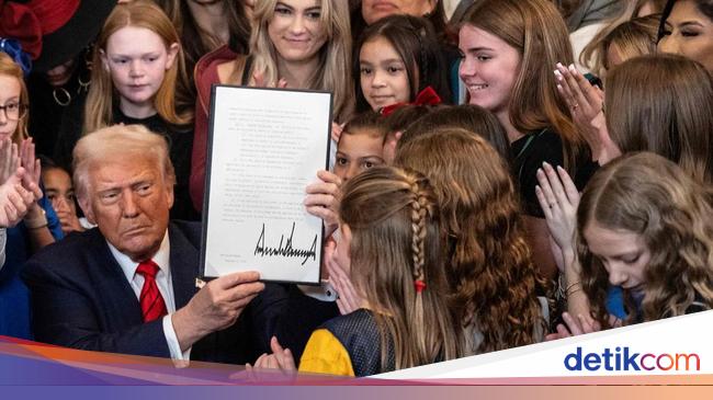 Trump Melarang Atlet Transgender Berkompetisi di Olahraga Perempuan