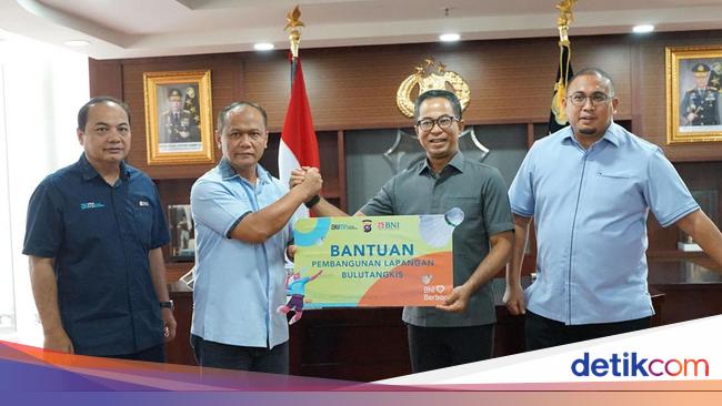 Andre Rosiade Gaet BNI Bangun GOR SLB Kemala Bhayangkari di Sumbar