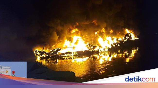 Total 2 Kapal Terbakar di Dermaga Ancol, Api Berhasil Dipadamkan