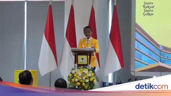 Canda Bahlil Saat Mik Berdengung Saat Pidato: Ada yang Belum Dapat Gas