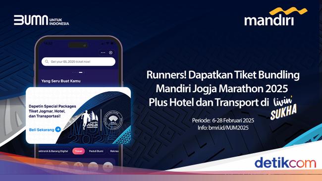 Cara Dapat Tiket Bundling Mandiri Jogja Marathon 2025 Plus Hotel &amp; Transport