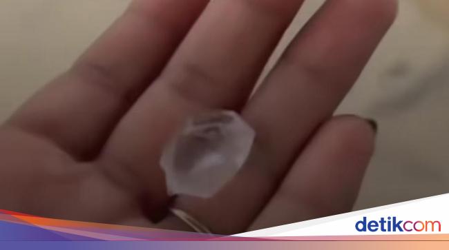 Viral Hujan Es Batu di Medan, Begini Penjelasan BMKG