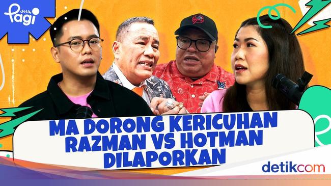 MA Dorong Kericuhan Razman Vs Hotman Dilaporkan