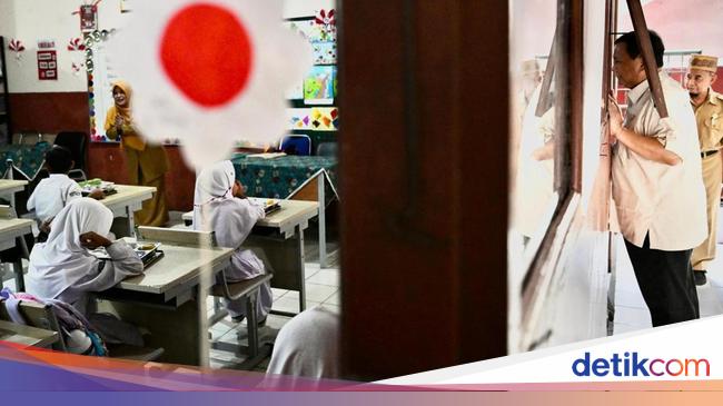 Prabowo Tengok MBG di SDN Bogor, Intip Siswa Belajar dari Jendela