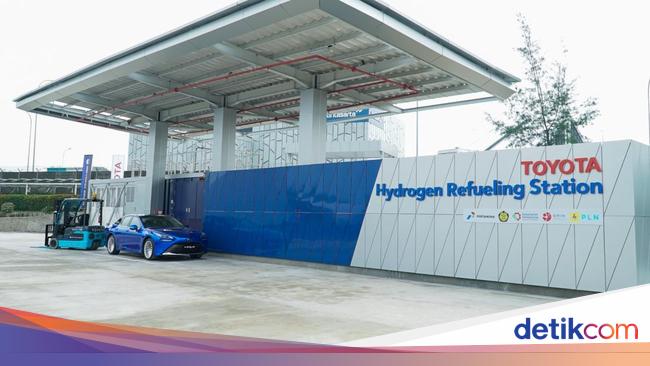 Penampakan Stasiun Pengisian Bahan Bakar Hidrogen Milik Toyota Indonesia