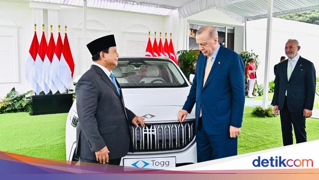 Segini Harga Mobil Listrik Turki Hadiah dari Erdogan Buat Prabowo