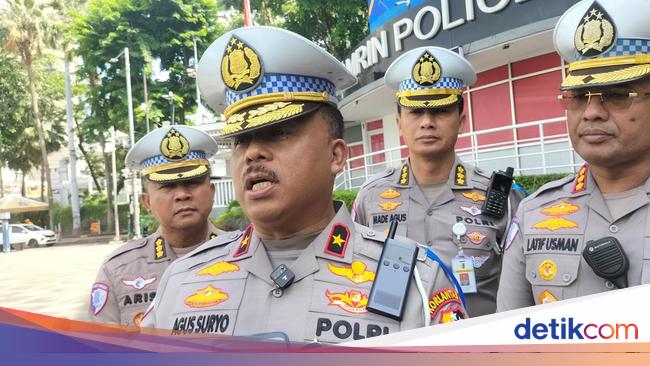 Kakorlantas Pantau Operasi Keselamatan Jaya 2025 di Bundaran HI