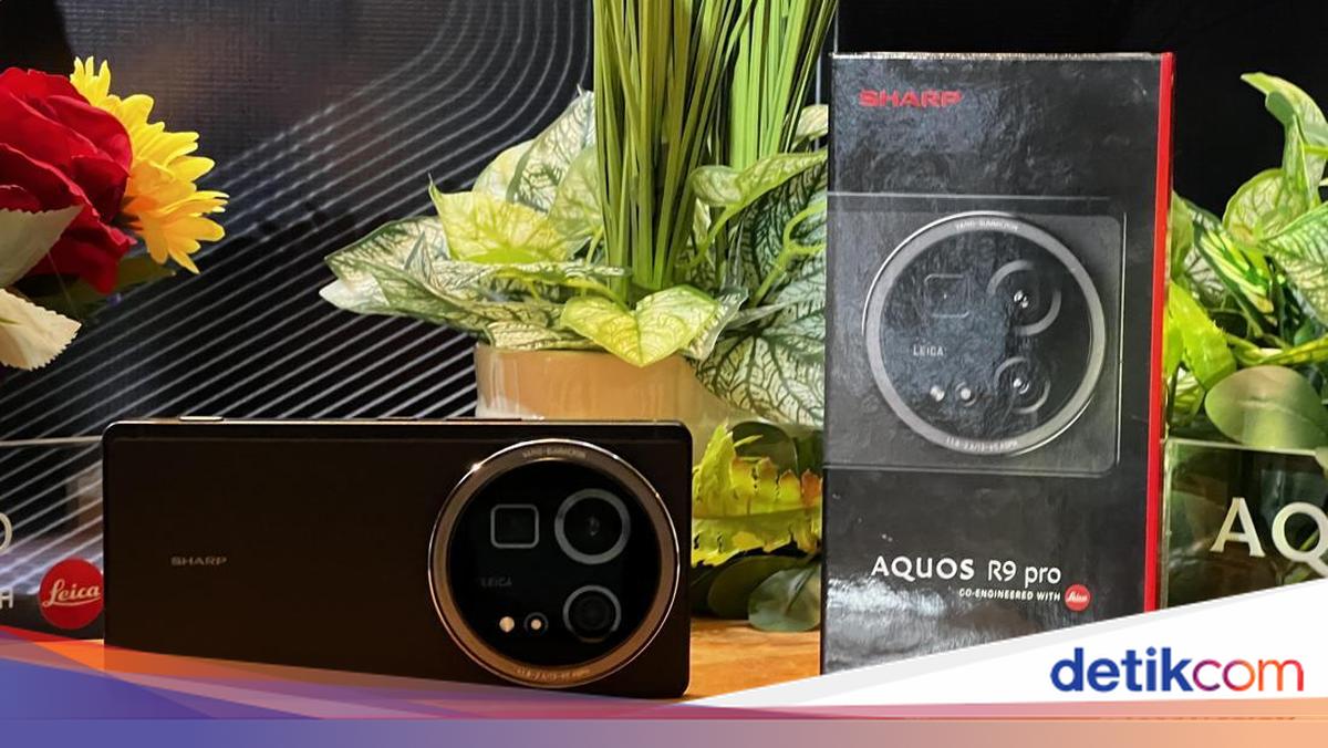 Kkhpro R9 Lebih Dekat dengan Sharp Aquos R9 Pro