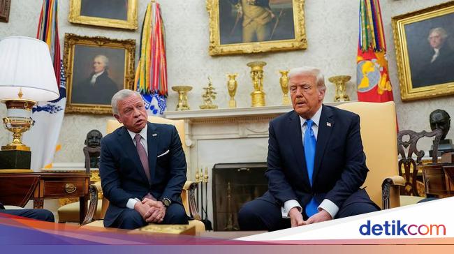 Trump Ngotot Ingin Miliki Gaza, Raja Yordania Bilang Gini