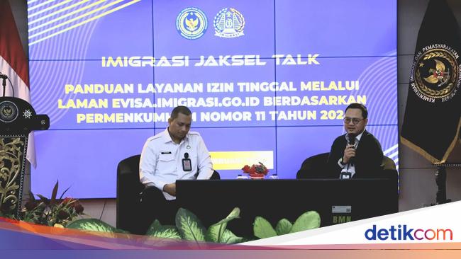 Imigrasi Jaksel Gelar Webinar Panduan Layanan Izin Tinggal Via Laman E-Visa