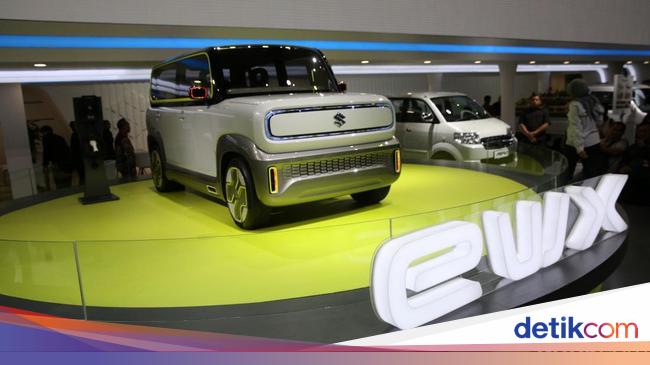 Desain Futuristik eWX Concept, Calon Mobil Listrik Suzuki