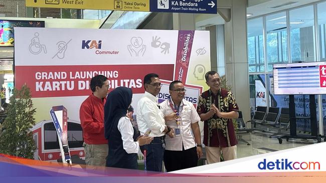 KAI Luncurkan 1.500 Kartu Disabilitas untuk Pengguna KRL Jabodetabek