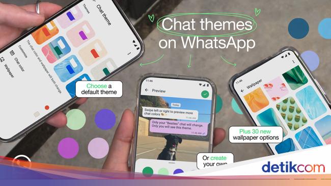 Cara Ubah Warna Wallpaper dan Tema Chat Whatsapp, Gampang Banget Lho