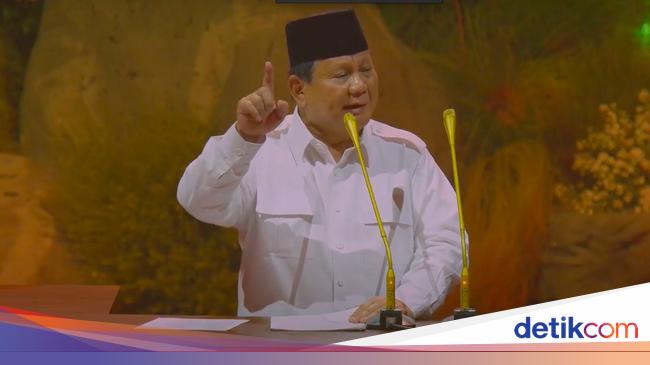 Prabowo Bicara Asas Penghematan, Begini Katanya