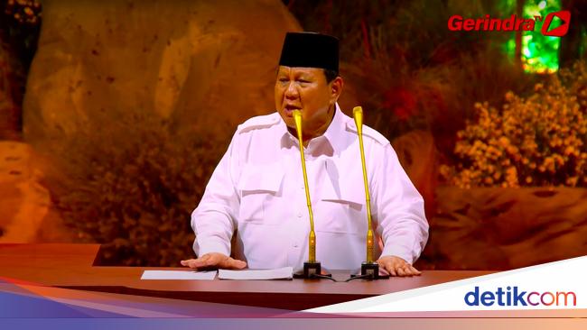 6 Poin Pidato Prabowo di HUT ke-17 Gerindra