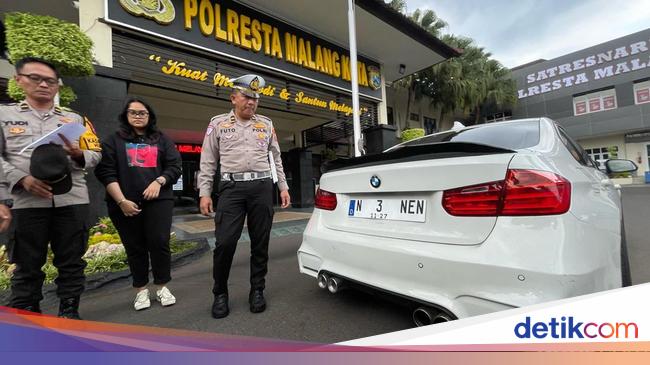 BMW Pakai Nopol N 3 NEN Palsu, Ini Biaya Resmi dan Cara Bikin Pelat Cantik