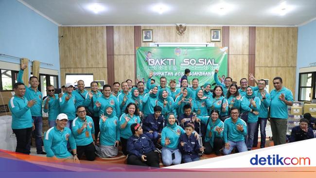 IKA Alumni 603 Kejagung Gelar Baksos di Kampung Anak Negeri Kali Judan Surabaya