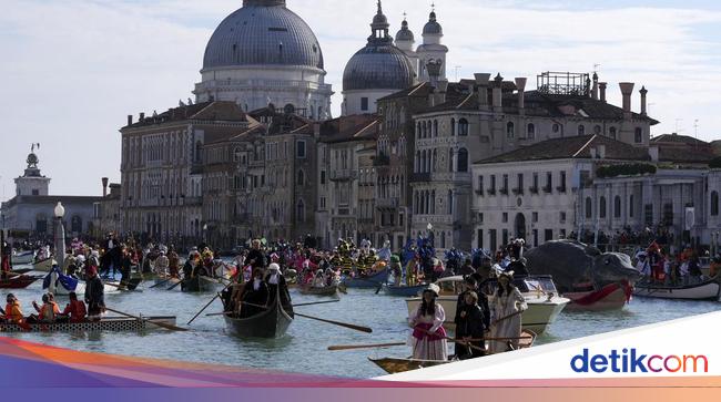 Huru-hara di Venesia Akibat Pernikahan Manusia Rp 3.654 T