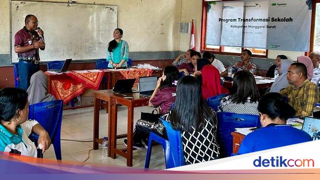 Pegadaian &amp; Garuda Indonesia Wujudkan Transformasi Sekolah di Pulau Komodo