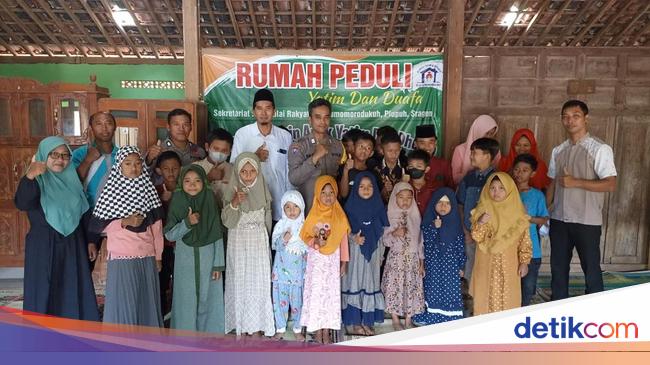 Aiptu Budi Wahono Berbagi Kasih: Bantu Anak Yatim dan Peternak Kambing di Sragen