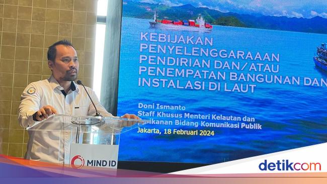 KKP Dukung BUMN Tambang Memanfaatkan Ruang Laut Sesuai Regulasi