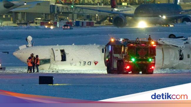 Pesawat Delta Airlines Terbalik, Bagaimana Semua Penumpang Bisa Selamat?