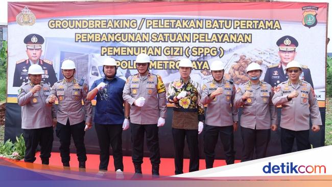 Polda Metro Resmi Bangun Gedung SPPG Demi Dukung Program MBG