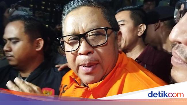 Sekjen PDIP Hasto Saat Ditahan KPK: Saya Tidak Pernah Menyesal!