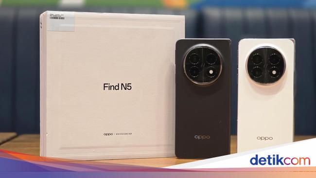Oppo Indonesia Buka Blind Preorder Find N5, Imingi Bonus Rp 22 Juta