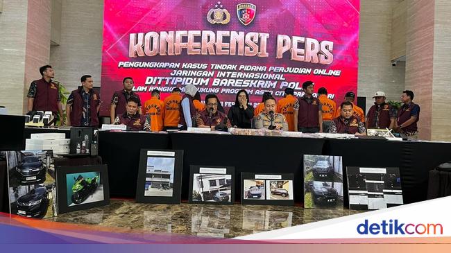 Bareskrim Ungkap Sindikat Judol Internasional 1XBET, 9 Tersangka Ditangkap