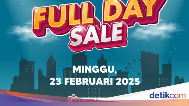 Hari Ini Hujan Diskon 50% + 20% di Transmart Full Day Sale, Langsung Serbu!