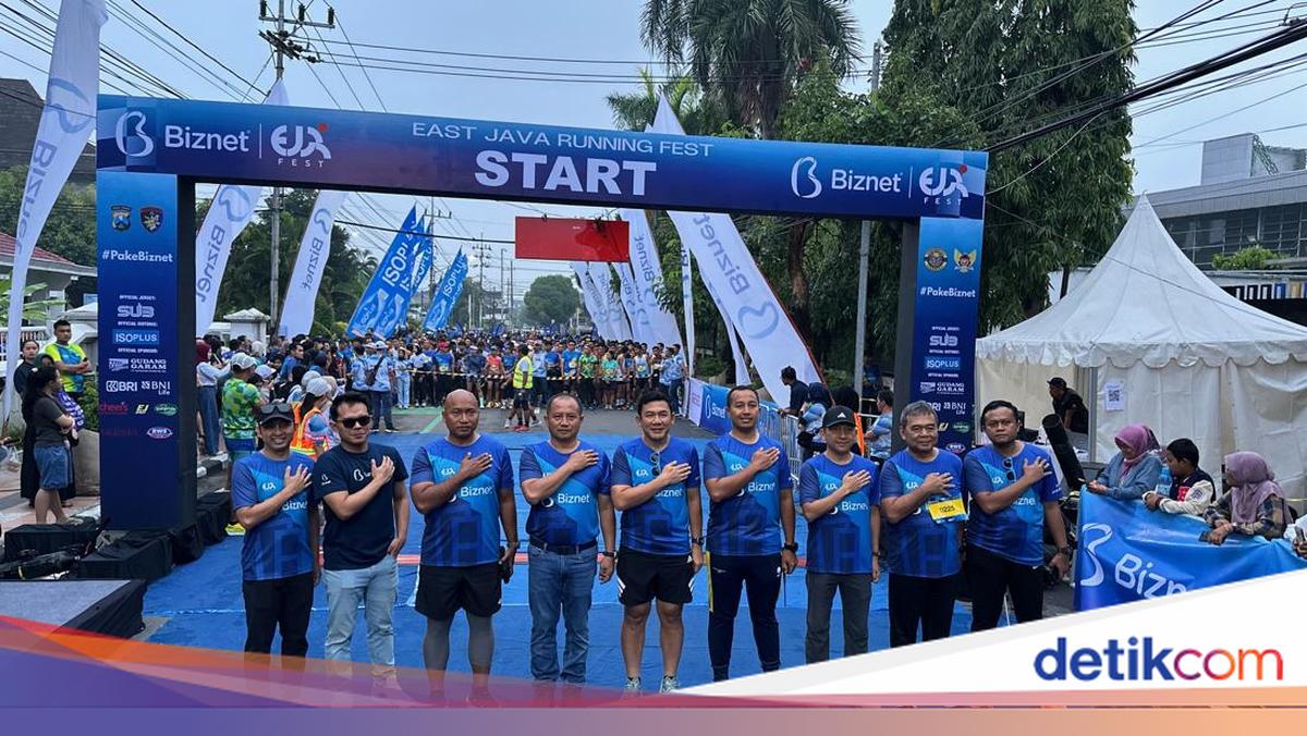 Java Tv Kediri Ribuan Pelari Meriahkan East Java Running Festival di Kota Kediri