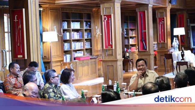 Prabowo Undang Pemred Media Massa ke Hambalang, Diskusi Isu Terkini