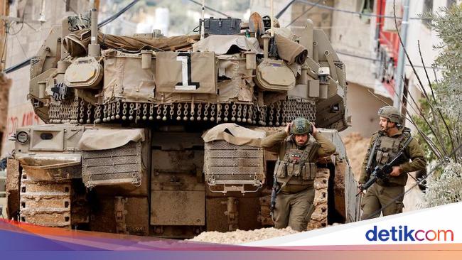 Tank Israel Merapat Bikin Waswas Warga Tepi Barat