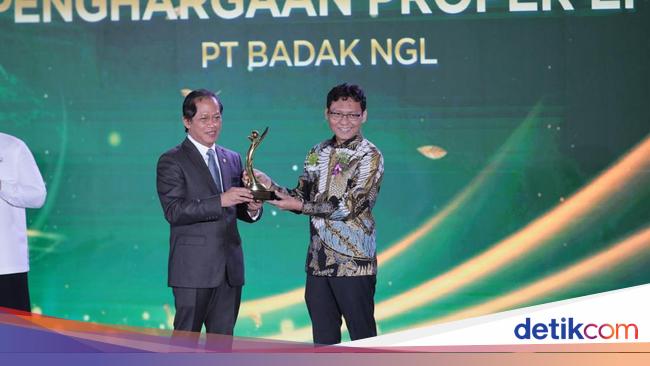 Badak LNG Raih Penghargaan PROPER Emas Ke-14 dan Green Leadership