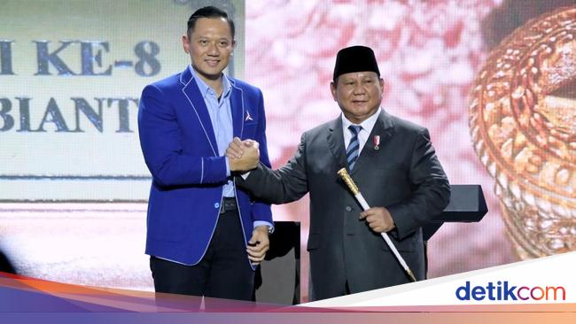 AHY Tegaskan Demokrat Siap Kontribusi Wujudkan Visi Pemerintahan Prabowo