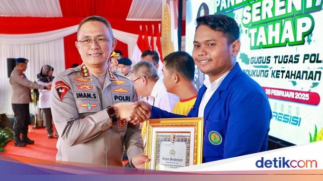 Polri Libatkan Mahasiswa Tanam Jagung: Ketahanan Pangan Kedaulatan Negara