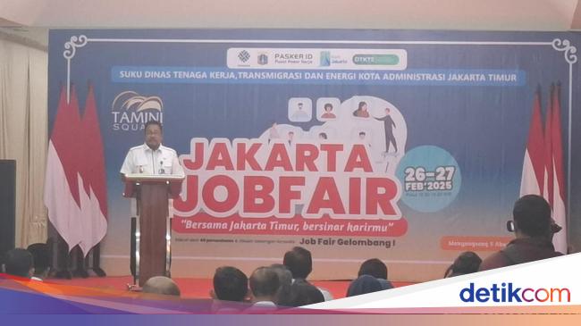 Buka Job Fair di Jaktim, Rano Karno Mau Ciptakan 500 Ribu Lapangan Kerja