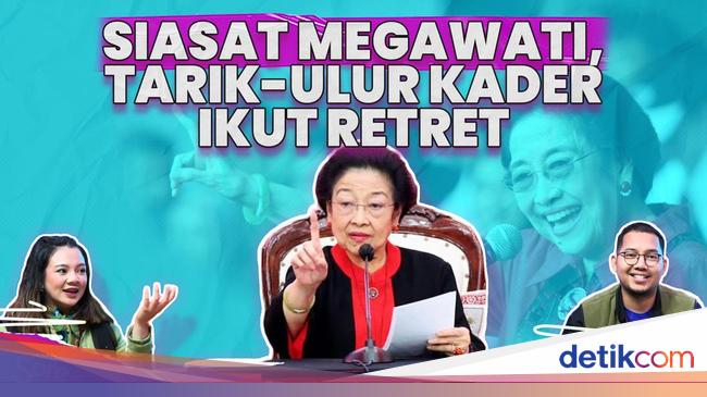 Siasat Megawati, Tarik-ulur Kader Ikut Retret