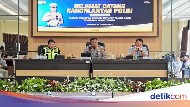 Kakorlantas Apresiasi Kesiapan Polda Jateng dan Polda DIY Hadapi Operasi Ketupat 2025