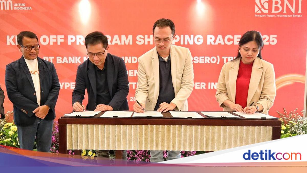 BNI Jalin Kerja Sama dengan 3 Supermarket Gelar Shopping Race 2025